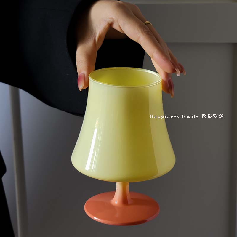 高颜值ins中古灯形杯小众创意设