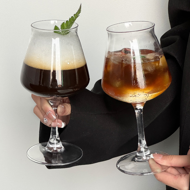 气泡水杯鸡尾酒杯饮品杯冰咖啡杯