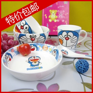 个人汤碗盘杯子件套装陶瓷餐具