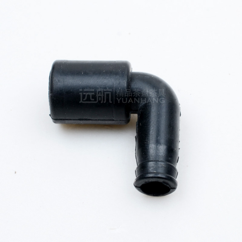 茶具茶盘零配件导水管弯头硅胶