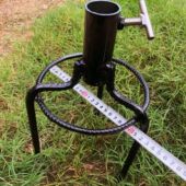 太阳伞专用地叉三角撑伞脚伞座地插摆摊钓鱼撑伞支架户外雨伞支架