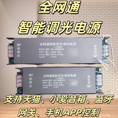 已接入米家app蓝牙款电源智能灯带控制器变压器双色无极调光24v