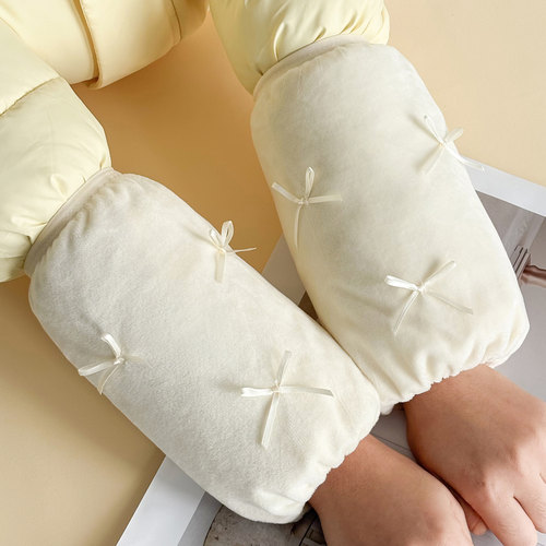 蝴蝶结袖套羽绒服通用