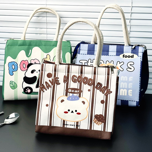 手提保温便当包防水大容量