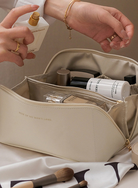 化妆包女大容量ins高级感2025新款便携旅行化妆品防水洗漱收纳袋