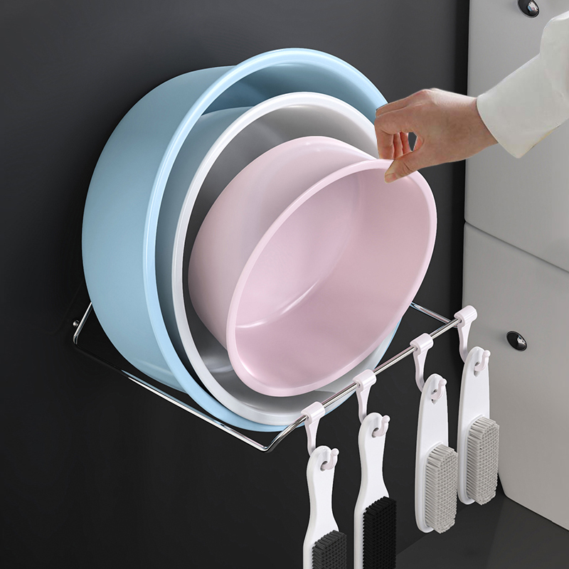 免打孔脸盆架子家用浴室洗脸盆