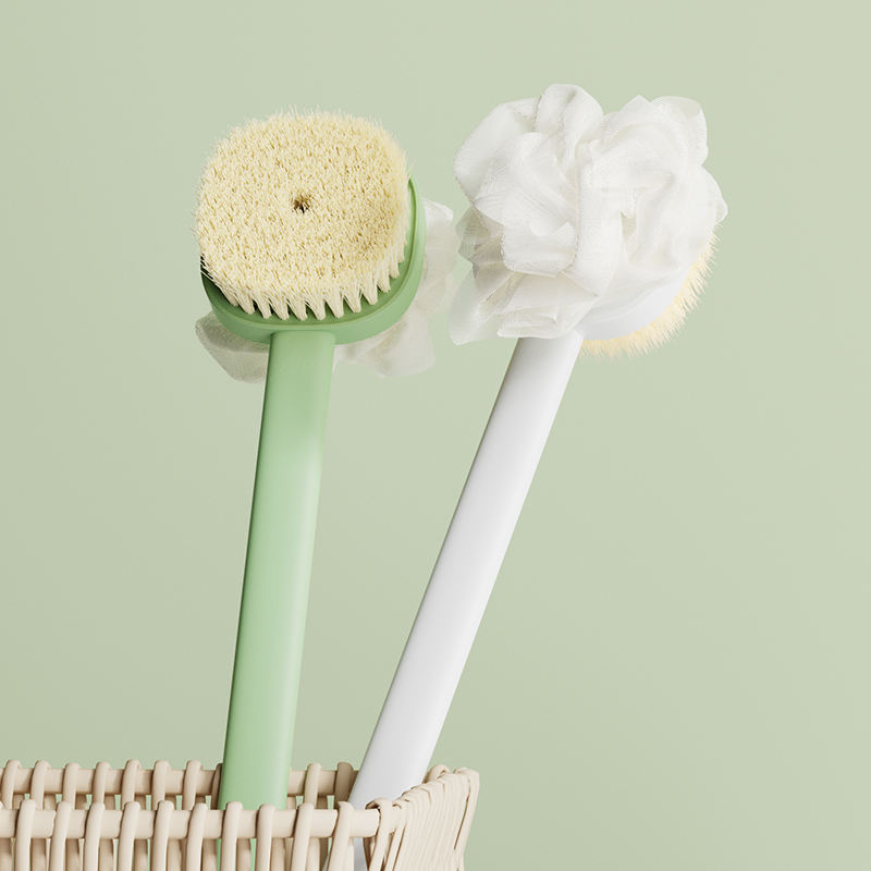 洗澡刷子雙面搓背不求人