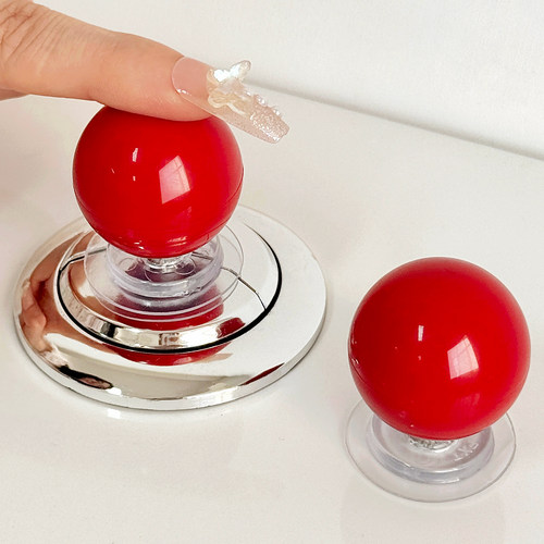 圆球马桶按压器不伤美甲