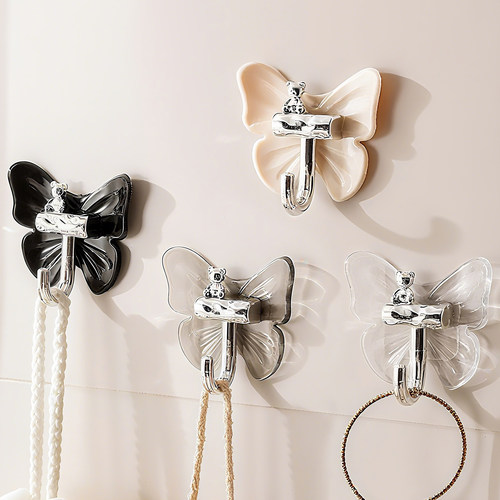 轻奢奶油风蝴蝶熊挂钩