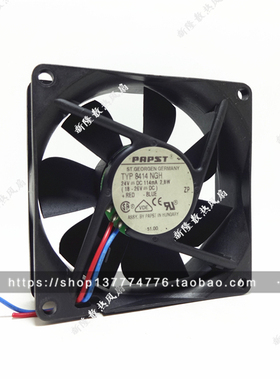 ebm papst typ 8414NGH 24V 2.8W 8025 8/CM厘米 变频器风扇