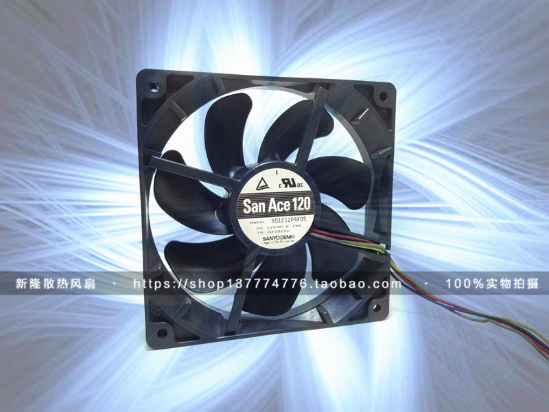 山洋 SANYO DENKI 9S2200 PWM 高性能 静音 机箱风扇 9S1212P4F03