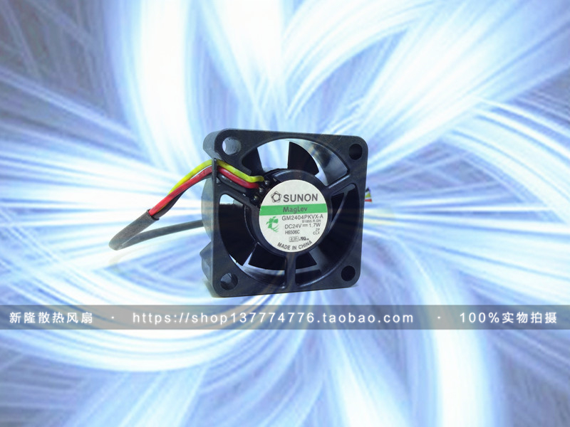 原装建准 SUNON GM2404PKVX-A 24V 1.7W 4CM 4020 三线变频器风扇
