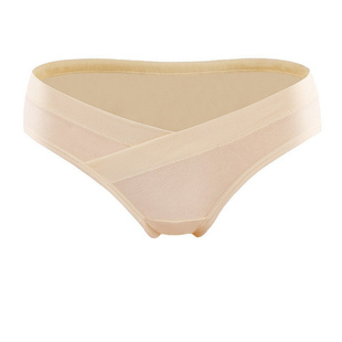 U型三角短裤 夏无痕大码 头 低腰棉内衣棉托腹内裤 孕妇内裤