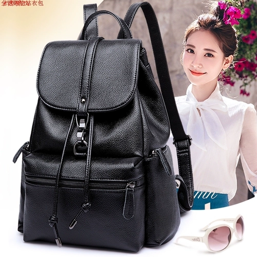 Элитный вместительный и большой рюкзак, сумка через плечо, кожаная водонепроницаемая сумка для путешествий для отдыха, США, из натуральной кожи