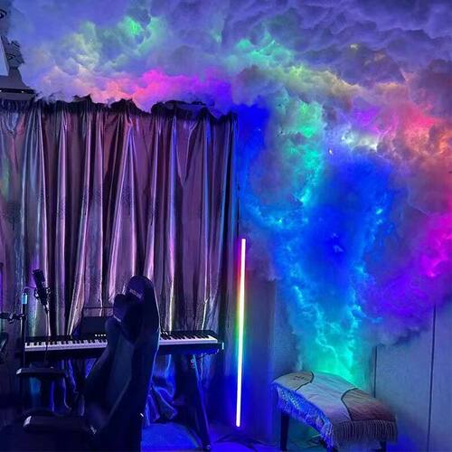 雷云朵适用充电圣诞节卧室于氛围