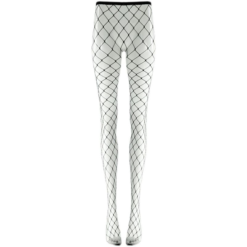 性感辣妹黑丝渔网袜女jk袜子夏季薄款白色丝袜防勾丝情调连裤袜