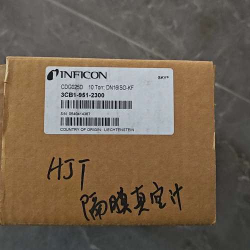 (议价）英福康真空计 G025D 10Torr DN16ISO-