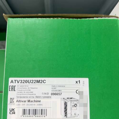 (议价）变频器ATV320U22M3C