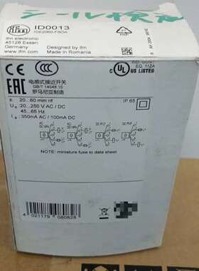 (议价）易福门 ID0013   IDE2060-FBoA 传感