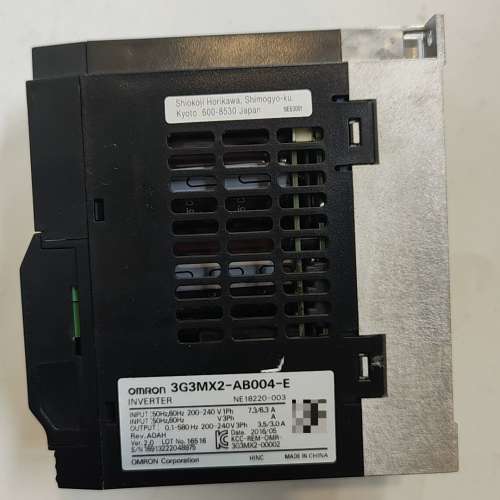 (议价）变频器3G3MX2-AB004-E，200V单