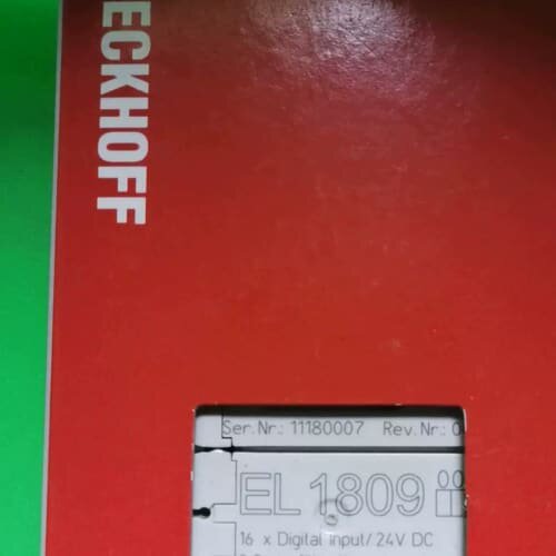 倍福模块EL1809 16路数字输入 24V(议价)