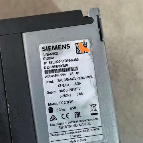 (议价）G120XA变频器6SL3220-1YD16-0UB0