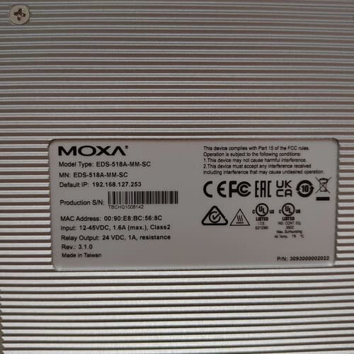 EDS-518A-MM-SC MOXA(议价)