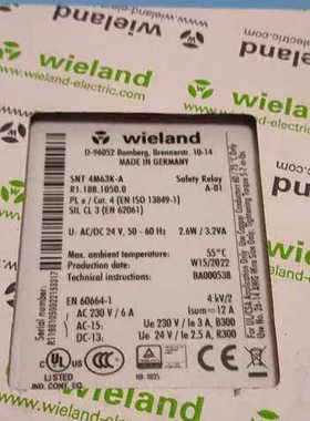 wieland威琅SNT 4M63K-A控制器R1.议价