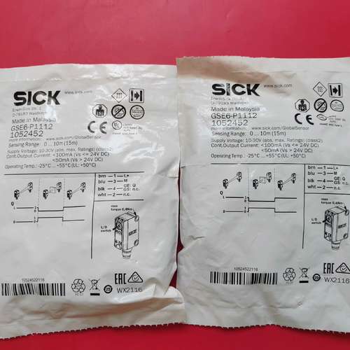 (议价）SICK西克对射光电开关GSE6-P1112货号1052