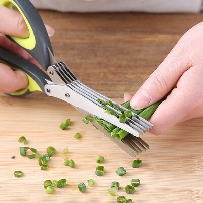 五层葱花切菜辅食剪刀