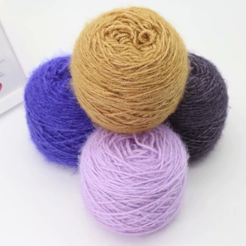 SQUIRREL FLEECE THICK THREAD BRIGHT SILK SCARF HAND-KNITTED SWEATER COAT WOOLEN THREAD CROCHET DIY MATERIAL PACKAGE