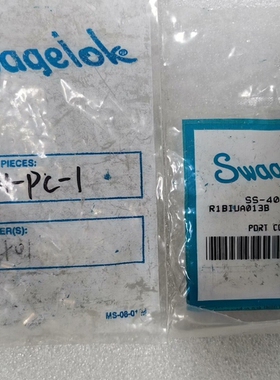 【议价】世伟洛克 Swagelok SS-401-PC-1 全新原