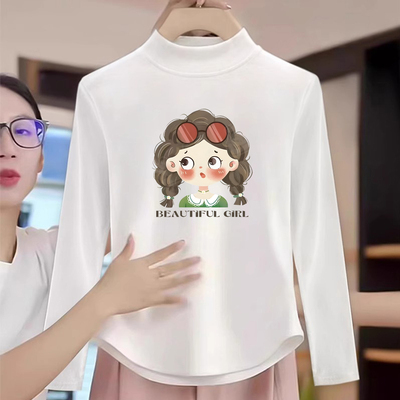 【赠运费险】女童德绒短款打底衫