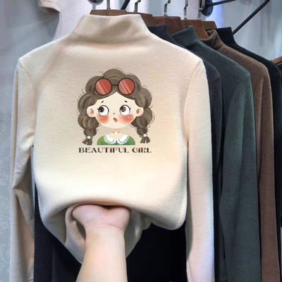 【童装TOP店】双面德绒打底衫