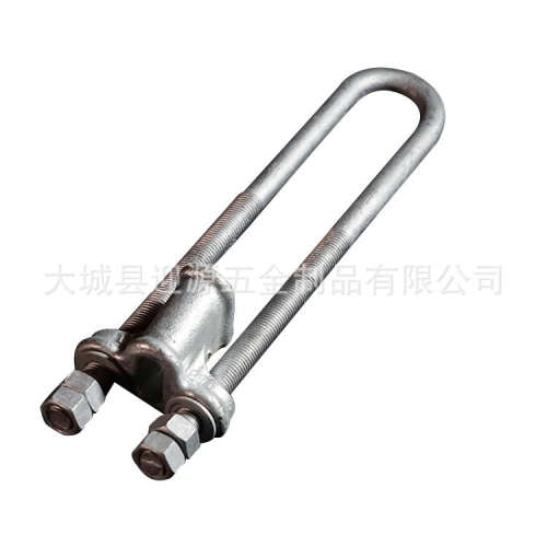 热镀锌可调式NUT-2线路拉线金具UT型线夹 电力电缆连接金具