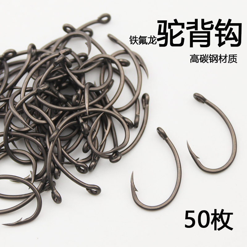 驼背倒刺鱼钩正品高碳钢钩