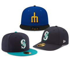 MLB西雅图水手帽子NEW ERA美国代购Mariners全明星全封封闭棒球帽