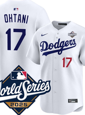 MLB大谷翔平山本由伸洛杉矶道奇LA世界大赛球衣Ohtani棒球服代购