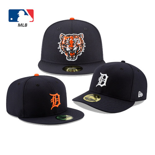 MLB老虎全封帽NEWERA美国棒球帽