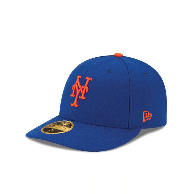 NEW ERA纽约大都会球员METS 59fifty全封平沿帽子MLB棒球帽周边