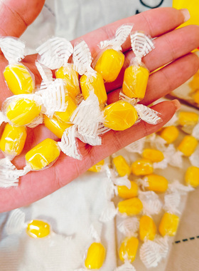 JVA榴莲味奶糖袋装500g小块糖春节年货聚会分享招待年会解馋糖果