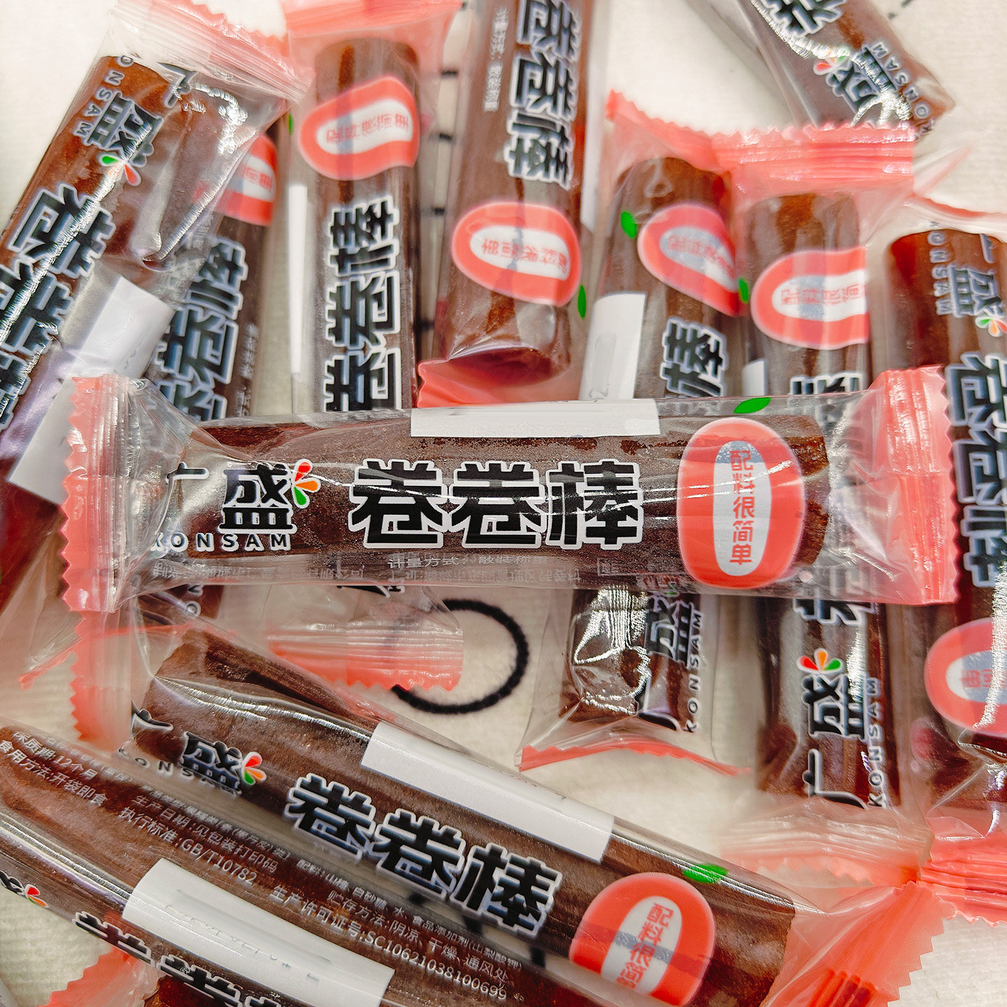 广盛卷卷棒散装怀旧零食解馋解腻