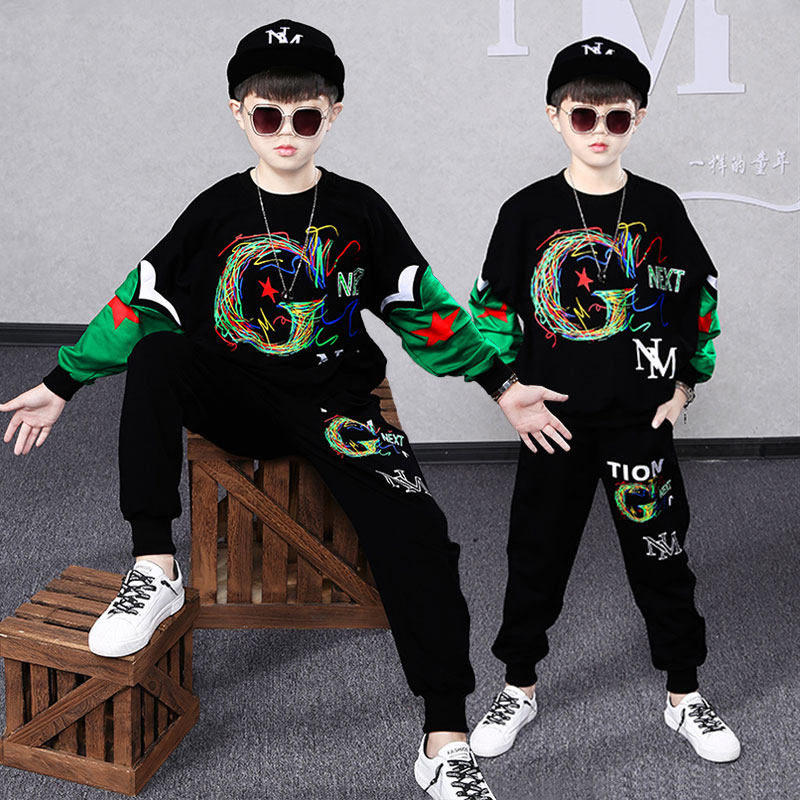 童装2025新款男童秋装t恤长袖卫衣纯棉大童套装帅气儿童衣服男孩8,童装/婴儿装/亲子装,T恤,淘宝优惠券,粉丝福利购,淘宝优惠卷