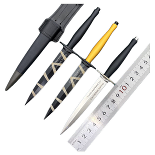 鲱鱼罐头极端武力FS一体化版户外小直刀多功能野外生存刀具高硬度