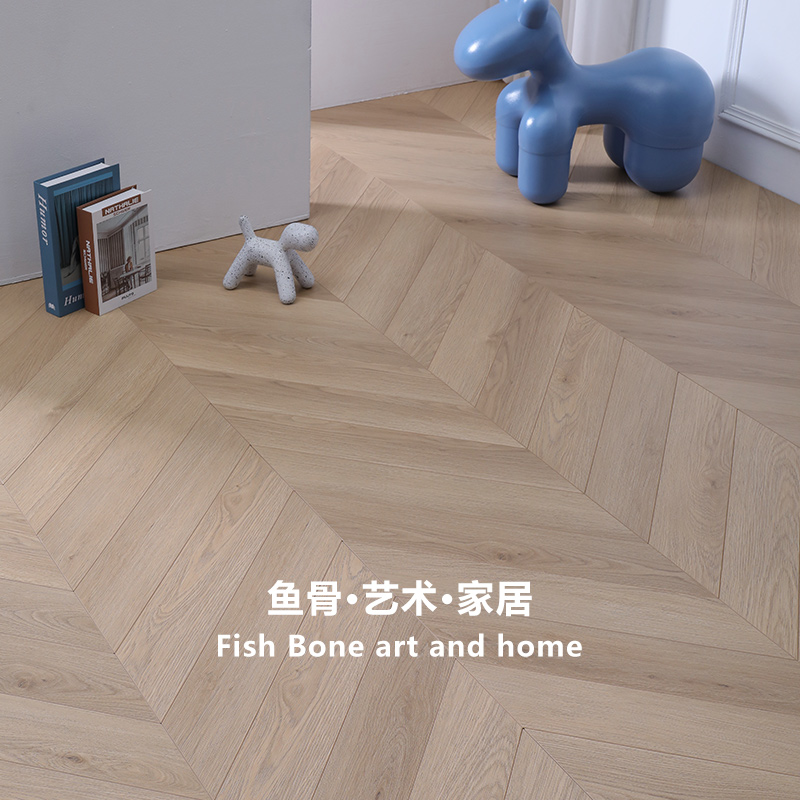 北欧法式新中式鱼骨人字拼直拼等多层纯实木地热环保地板