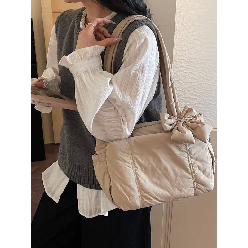 官方品牌慵懒风韩版新款女士手提包通勤托特包轻便百搭旅行大容量,箱包皮具/热销女包/男包,托特包,淘宝优惠券,粉丝福利购,淘宝优惠卷