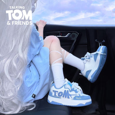 汤姆猫女鞋情侣休闲运动面包鞋