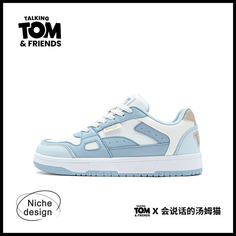 会说话的汤姆猫鞋子男青春潮流面包鞋情侣款春季爆款运动厚底板鞋