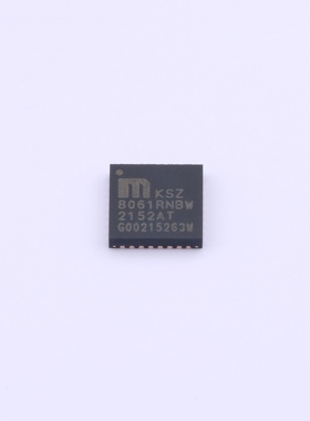 全新现货 KSZ8061RNBW-TR QFN32 以太网收发器芯片IC 原装正品