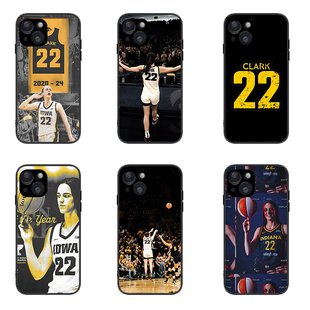 适用凯特琳克拉克Caitlin ClarkIPhone16手机壳iphone苹果13套14proMax红米note14vivo华为mate三星S23S24p